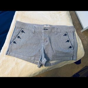 American Eagle Striped Shorts